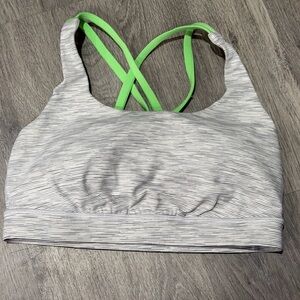 lululemon athletica Energy Bra Wee Are From Space Nimbus Battleship/Citra Lime 6